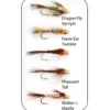 Flugkollektion Goldheads Long Shank 5p #10