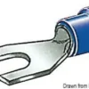 Förisolerad ringkabelsko, öppning 5,3 mm, max 6 mm² kabel