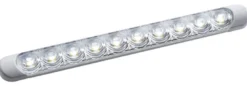 Fristående LED-armatur vit 230x24x11 mm