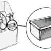 Förvaringsbox 200 x 100 x 100 mm