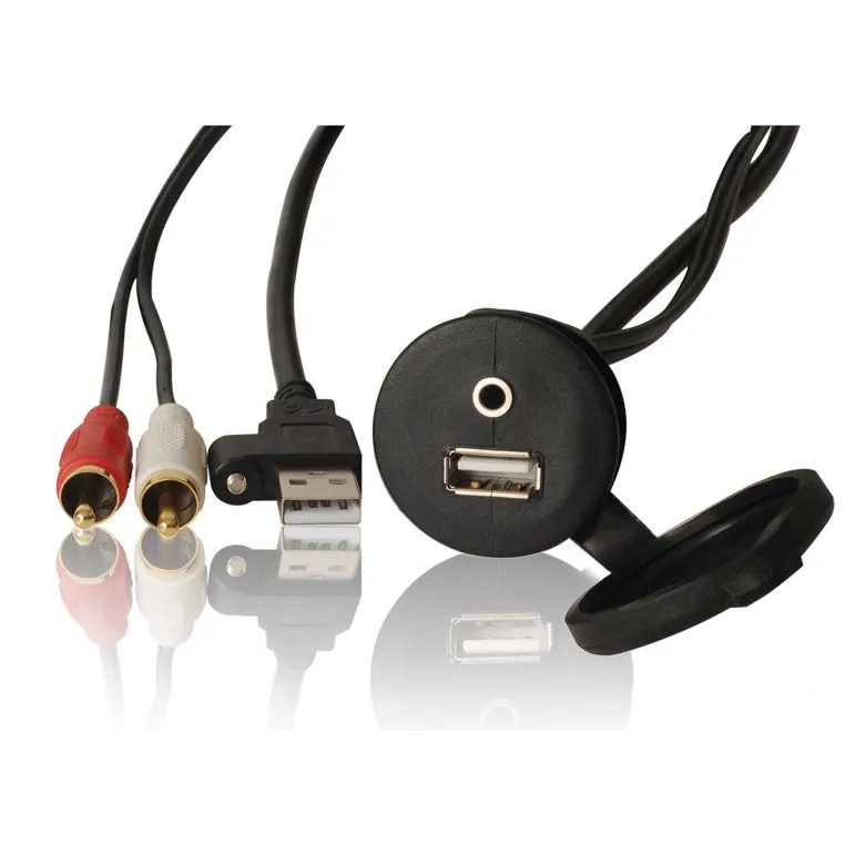 Fusion USB och AUX paneluttag