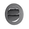Galler 75/90mm stängbart Svart