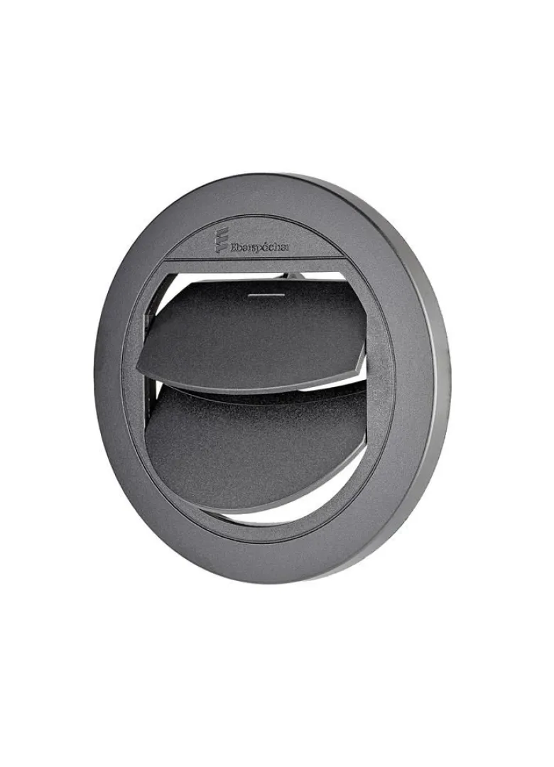 Galler 75/90mm stängbart Svart