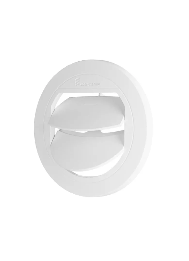 Galler 75/90mm stängbart Vitt