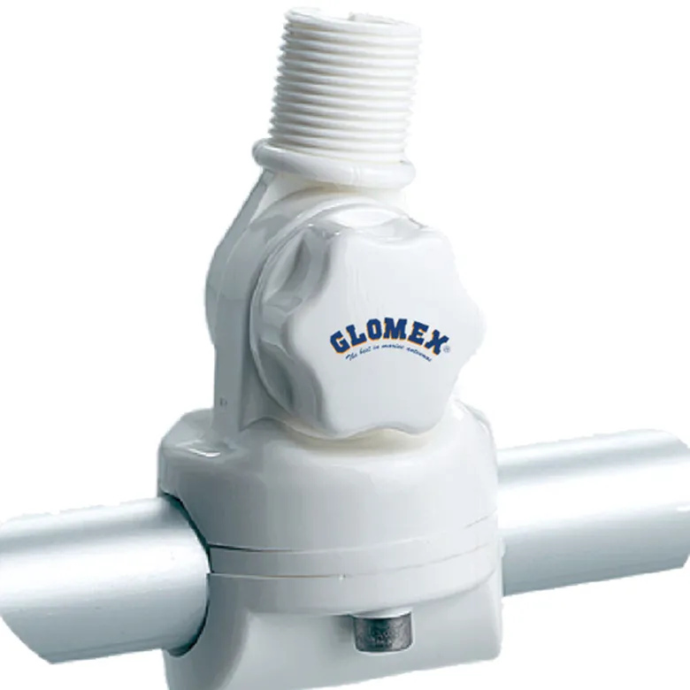 Glomex Fällbart Antennbeslag RA134 t/ Ø22/25mm Rör, Nylon, V