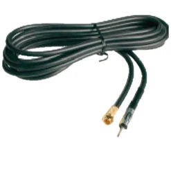 Glomex radiokabel 3,6m Female gold - motorola plugg