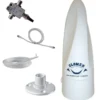 Glomex TV Antenn Compact Avior VT300 m/ Kabel, Beslag