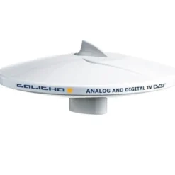 Glomex TV Antenn V9125AGCU Ø25cm, Förstärkare, 30m Kabel