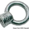 Gängad öglebult AISI316 32.6 mm