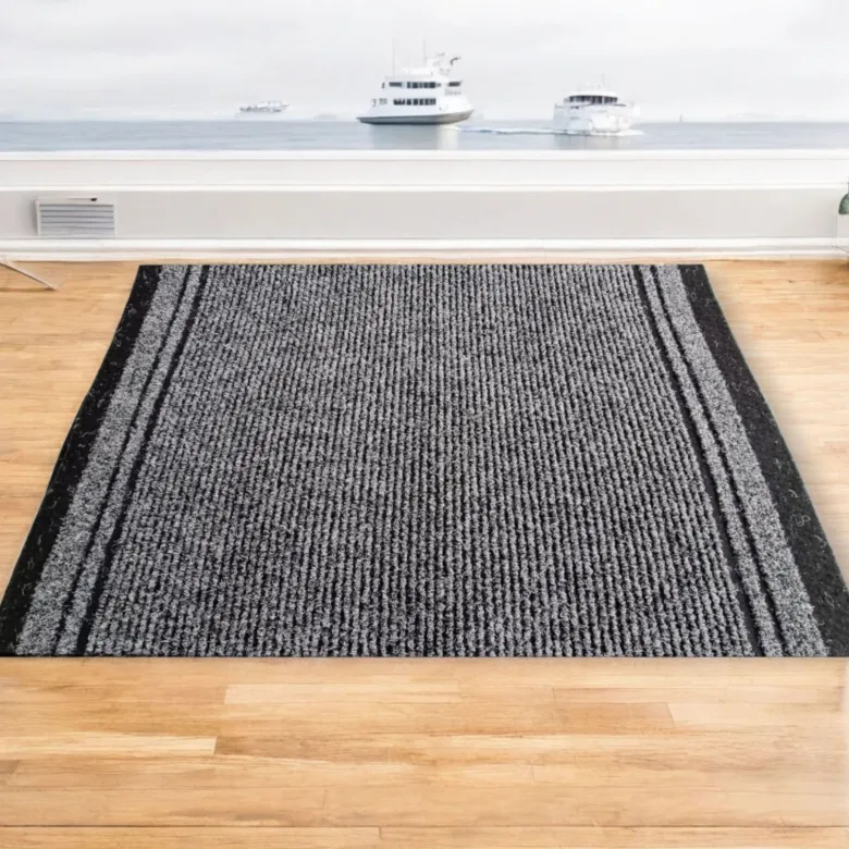 Gångmatta 80 cm x 150-480 cm (Flera längder) Grå