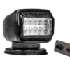 Golight svart LED fast panel