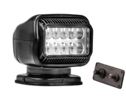 Golight svart LED fast panel
