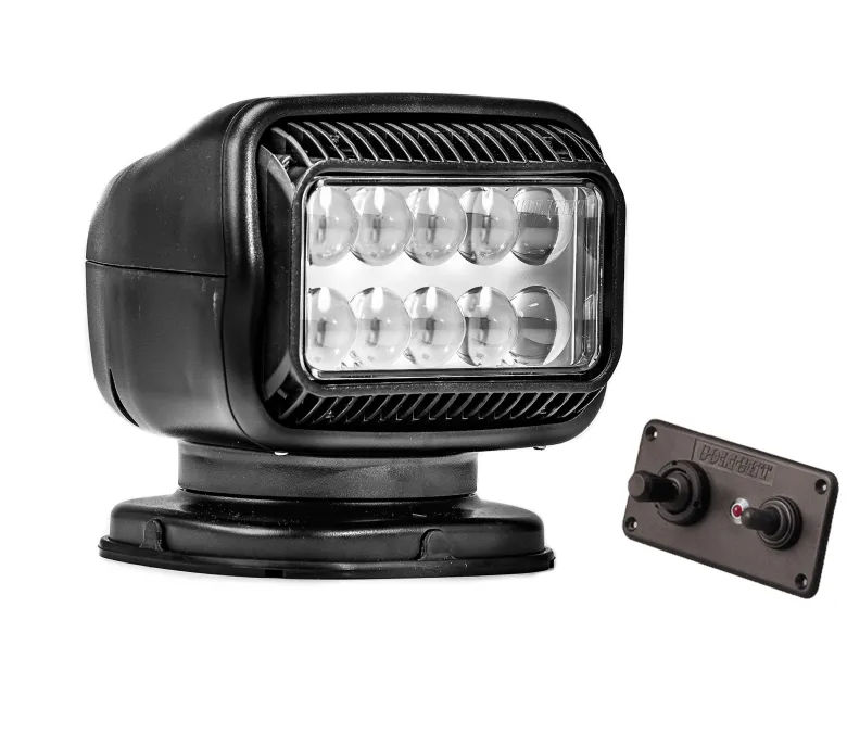 Golight svart LED fast panel