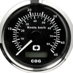 GPS-logg Osculati, svart med kurskompass