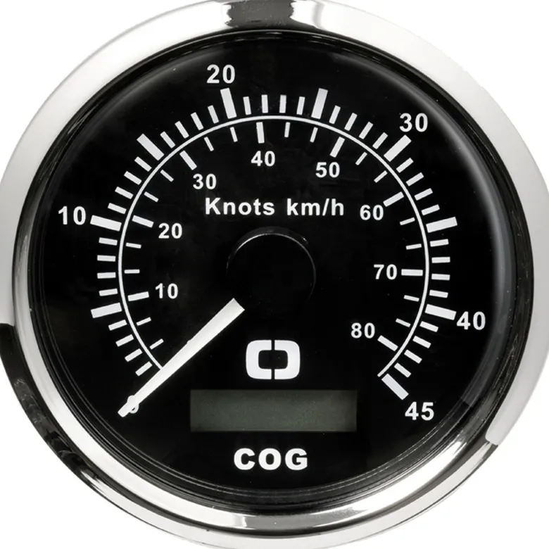 GPS-logg Osculati, svart med kurskompass