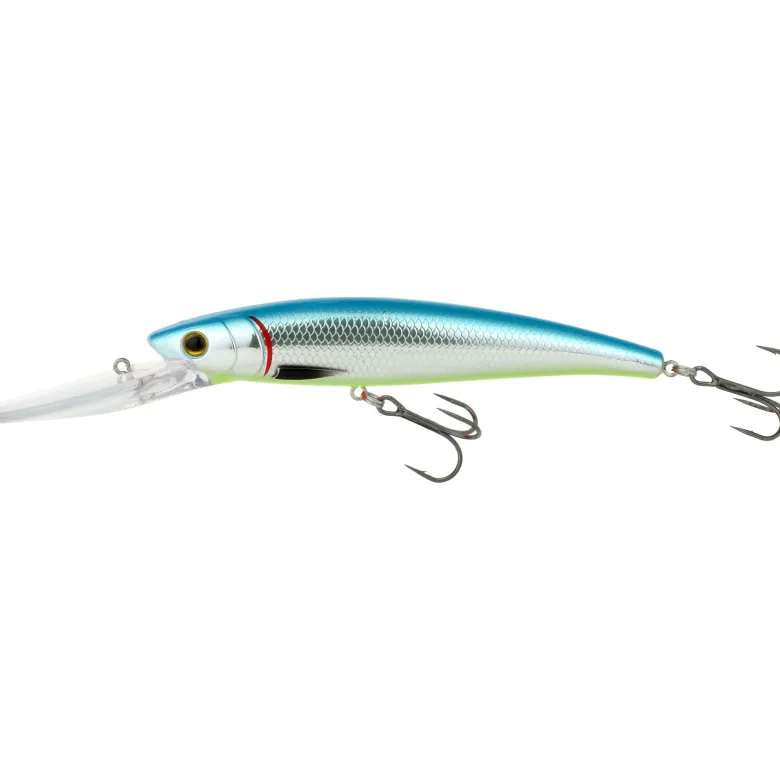 Grimner Deep Wobbler 13 cm Blue Chrome Chartreuse