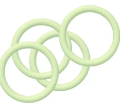 Gummiring vit epdm, 4-pack