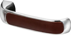 Handtag LEATHER med Yale-lås utvändigt/invändigt vänster