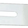 Hasp och märla i förkromad mässing 65x23 mm