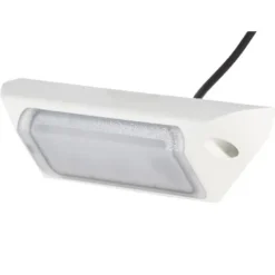 Hella däcksljus vit LED 1200 lumen vinkl. 45 gr. 12/24v