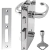 Högerlås utan handtag 133x70 mm