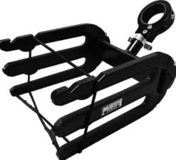 Hållare för wakeboard och/eller surfbräda med 2 gafflar, svart