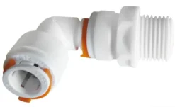 90° honkoppling med 3/8" hankoppling