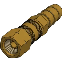 IGT Gas Snabbkoppling Slangnippel Ø10 mm Slangkoppling 1/4"