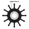 Impeller kit neoprene 84mm