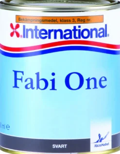 International Fabi One Mjuk Bottenfärg Svart 2,5L