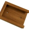 Iphonehållare teak, 7.8x2.5x10.7 cm