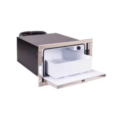 Isotherm cruise cr36 kylskåp rostfri front 12/24v