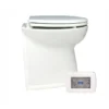 Jabsco El-toalett Deluxe Flush 17'', Rak, Softclose, Pump, 24v
