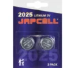 Japcell CR2025 Litiumbatteri 3V, 2 st