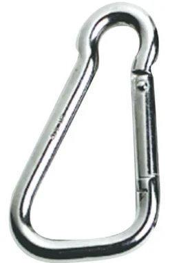 Karbinhake AISI 316 stor öppning 18 mm