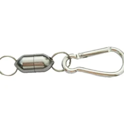 Karbinhake med magnet 1,5 kg Silver