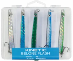 Kinetic Belone Flash Kastdrag Näbbgädda, Havsöring, Makrill