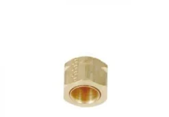 Klämringsmutter Mässing, 3/8" Slang