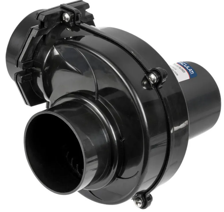 Kölsvinsfläkt för gasutsug 12V 255 m³/h 2.5 A