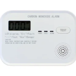 Kolmonoxidlarm, exkl. 3 stk. AA batterier CE godk.