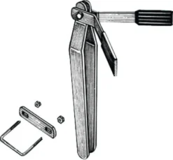 Komplett stävstöd H 50 cm