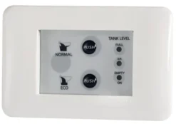 Kontrollpanel för toalettenhet