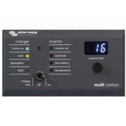 Kontrollpanel victron fö multi & quatro vinklad kontakt