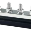 Kraftig samlingsskena Techno med transparent lock 4x10