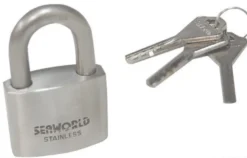 Kraftigt hänglås med AISI316-bygel 50 mm