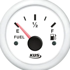 Kus Bränslemätare Vit, 0-190ohm 12/24v