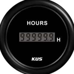 Kus Digital Timräknare, Svart, 12/24v