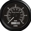 Kus GPS Logg Svart, 0-60knop, 12/24v, Ø:85