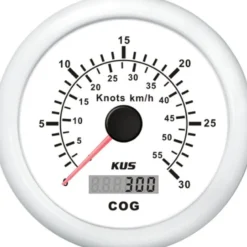 Kus GPS Logg Vit, 0-30knob, 12/24v, Ø:85