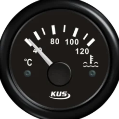 Kus Kylvattentemperatur Svart, 40-120gr, 12/24v